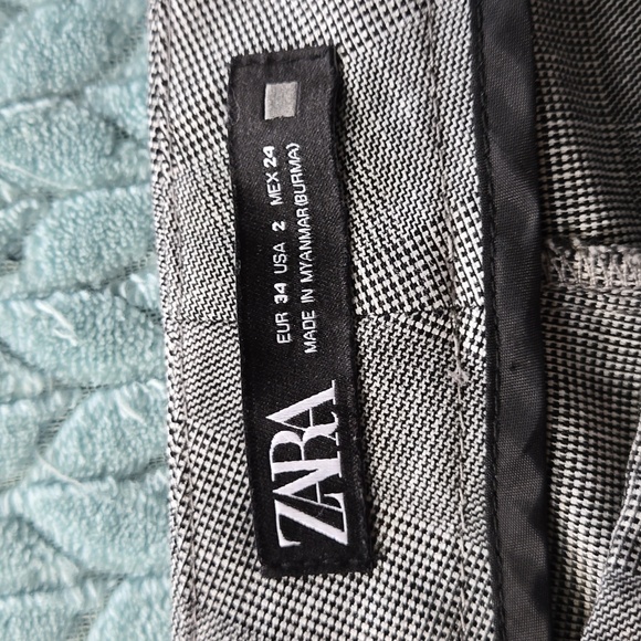 Zara - Grey Dress Pants - Picture 4 of 5